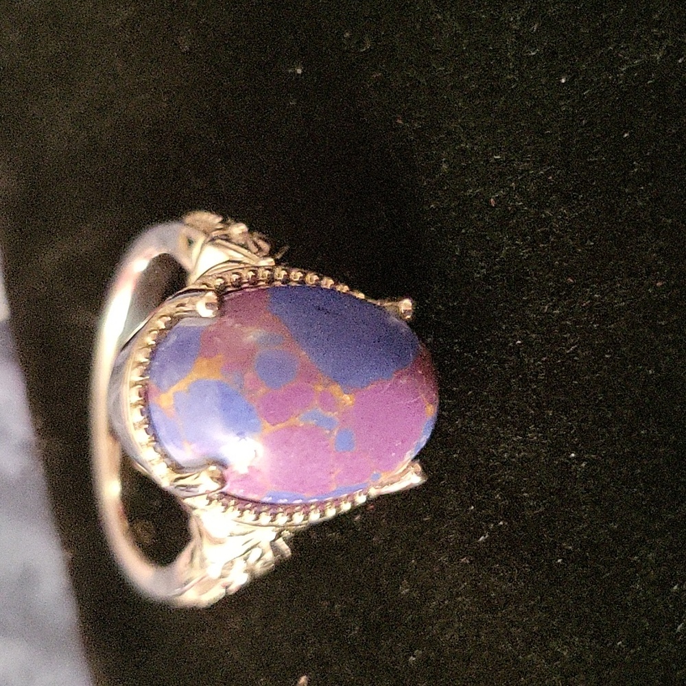 Purple Mojave turquoise